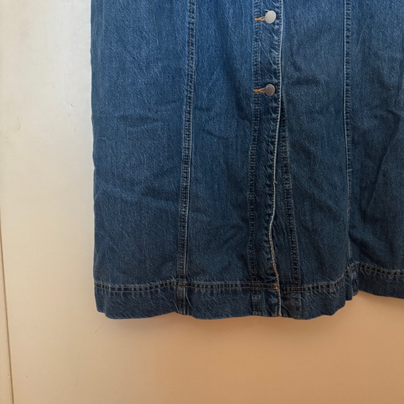Universal Thread Denim Button-Down ankle Dress - Picture 5 of 6